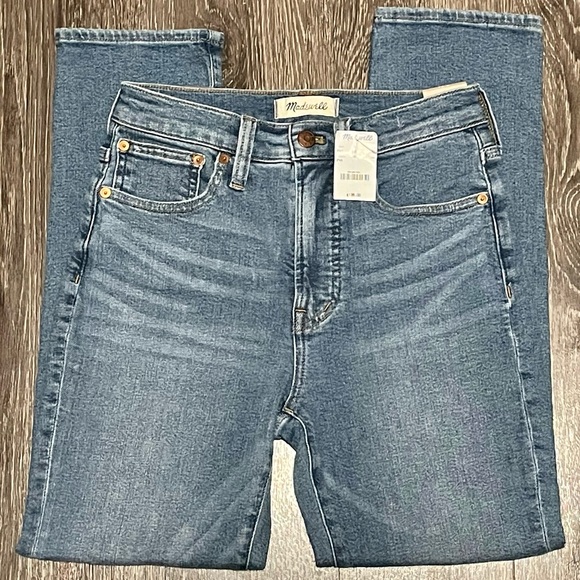 NWT Madewell Perfect Vintage Jean Size 24 Finney Wash - Picture 4 of 6